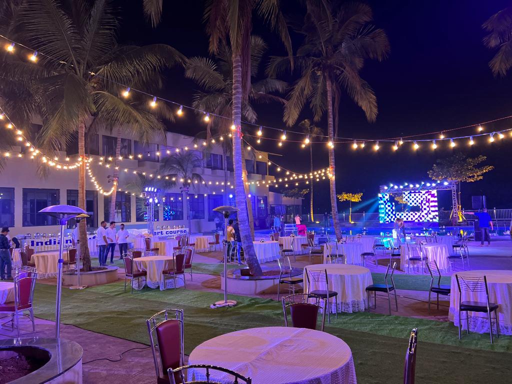 Luxury Wedding Setup at Paramount